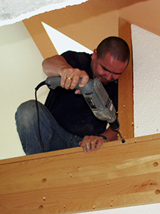 Treppenmontage